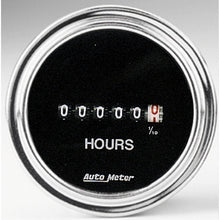 画像をギャラリービューアに読み込む, Autometer Traditional Chrome 52mm 100k Short Sweep Electronic Hourmeter