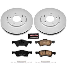 画像をギャラリービューアに読み込む, Power Stop 01-07 Chrysler Town &amp; Country Front Z17 Evolution Geomet Coated Brake Kit