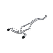 画像をギャラリービューアに読み込む, MBRP 2020+ Toyota Supra 3.0L 3in Catback Dual Rear Carbon Fiber Tips - T304