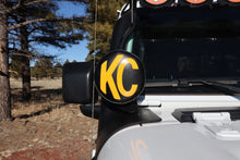 画像をギャラリービューアに読み込む, KC HiLiTES 6in. Round Soft Cover (Pair) - Black w/Yellow KC Logo