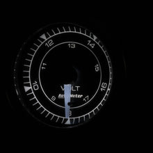 画像をギャラリービューアに読み込む, Autometer Chrono 2-1/16in 18V Voltmeter Gauge