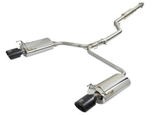 画像をギャラリービューアに読み込む, aFe Takeda Exhaust 304SS Dual Cat-Back w/ Black Tips 13-17 Honda Accord LX/EX/EX-L Sedan L4 2.4L