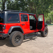 画像をギャラリービューアに読み込む, RealTruck 18-24 Jeep Wrangler 4dr VoltStep Electric Running Board Kit (Drilling Req.) - Tex. Blk
