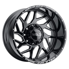 画像をギャラリービューアに読み込む, Weld Off-Road W117 20X9 Fulcrum 5X139.7 5X150 ET00 BS5.00 Gloss Black MIL 110.2