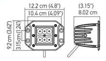 画像をギャラリービューアに読み込む, Hella Value Fit Flush Mount 3in 18W Cube Flood Beam LED Light