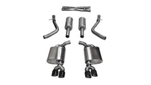 画像をギャラリービューアに読み込む, Corsa 2015-2017 Dodge Challenger Sport Cat-Back Dual Rear Exit with Twin 3.5in Black Pro-Series