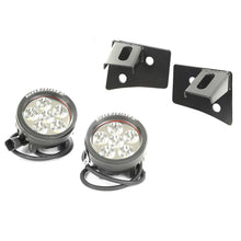 画像をギャラリービューアに読み込む, Rugged Ridge 07-18 Jeep Wrangler JK Round Windshield LED Light Kit w/ Brackets