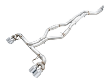 画像をギャラリービューアに読み込む, AWE Tuning 2019+ BMW M340i (G20) Track Edition Exhaust - Quad Chrome Silver Tips