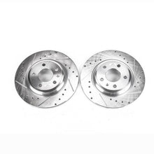 画像をギャラリービューアに読み込む, Power Stop 09-19 Audi A4 Rear Evolution Drilled &amp; Slotted Rotors - Pair