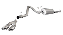 画像をギャラリービューアに読み込む, Corsa 2011-2013 Chevrolet Silverado Crew Cab/Std. Bed 2500 6.0L V8 Polished Sport Cat-Back Exhaust