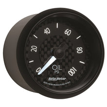 画像をギャラリービューアに読み込む, Autometer GT Series 52mm Full Sweep Electronic 0-100 PSI Oil Pressure Gauge
