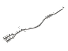 画像をギャラリービューアに読み込む, aFe Takeda 2.5in 304SS Cat-Back Exhaust System 17-20 Honda Civic SI Coupe L4-1.5L (t) - Polished Tip