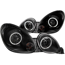 画像をギャラリービューアに読み込む, ANZO 1998-2005 Lexus Gs300 Projector Headlights w/ Halo Black