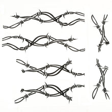 画像をギャラリービューアに読み込む, Rugged Ridge Side Decals Pair Barbed Wire 07-18 Jeep Wrangler