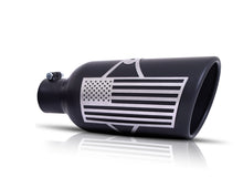 画像をギャラリービューアに読み込む, Gibson Patriot Series Rolled Edge Slash-Cut Tip - 5in OD/3.5in Inlet/12in Length - Black Ceramic