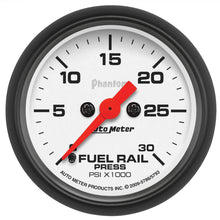 画像をギャラリービューアに読み込む, Autometer Phantom 2-1/16in 30K PSI Digital Stepper Motor Fuel Rail Pressure Gauge
