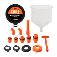 画像をギャラリービューアに読み込む, Mishimoto No-Spill Coolant Funnel Kit 15pc Set