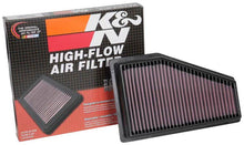 画像をギャラリービューアに読み込む, K&amp;N 2019 Jeep Cherokee L4-2.4L V6-3.2L F/I Replacement Drop In Air Filter