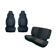 画像をギャラリービューアに読み込む, Rugged Ridge Seat Cover Kit Black 97-02 Jeep Wrangler TJ