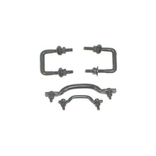 画像をギャラリービューアに読み込む, Rugged Ridge Windshield Tie Down Kit Black 55-95 Jeep CJ / Jeep Wrangler