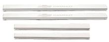 画像をギャラリービューアに読み込む, Putco 2019+ Chevrolet Silverado LD- Crew Cab (4pc) w/ Bow Tie Etching SS Door Sills