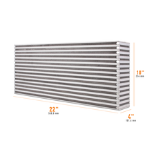 画像をギャラリービューアに読み込む, Mishimoto Universal Air-to-Air Intercooler Core - 22in / 10in / 4in