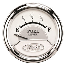 画像をギャラリービューアに読み込む, AutoMeter Gauge Fuel Level 2-1/16in. 240 Ohm(e) to 33 Ohm(f) Elec Ford Masterpiece