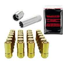 画像をギャラリービューアに読み込む, McGard SplineDrive Tuner 6 Lug Install Kit w/Locks &amp; Tool (Cone) M14X1.5 / 1in. Hex - Gold