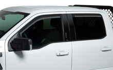 画像をギャラリービューアに読み込む, Putco 19-21 Ram 1500 - Quad Cab Element Matte Black Window Visors (Set of 4)