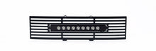 画像をギャラリービューアに読み込む, Putco 11-14 Ford F-150 - EcoBoost Bumper Grille Inserts - Black SS Bar and 10in Luminix Light Bar