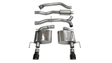 画像をギャラリービューアに読み込む, Corsa 2013-2019 Cadillac ATS Sedan 2.0L A/T Black Sport Dual Rear Cat-Back Exhaust