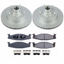 画像をギャラリービューアに読み込む, Power Stop 2003 Ford E-150 Front Z17 Evolution Geomet Coated Brake Kit