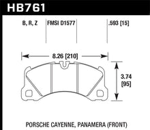 画像をギャラリービューアに読み込む, Hawk 10-13 Porsche Panamera / 12-15 Cayenne  Performance Ceramic Luxury &amp; Touring Front Brake Pad