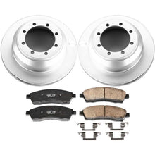 画像をギャラリービューアに読み込む, Power Stop 99-04 Ford F-350 Super Duty Rear Z17 Evolution Geomet Coated Brake Kit