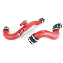 画像をギャラリービューアに読み込む, Injen 15-19 Ford Mustang 2.3L EcoBoost Aluminum Intercooler Piping Kit - Wrinkle Red