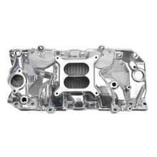 画像をギャラリービューアに読み込む, Edelbrock Polished B/B Chevy O-Port RPM Air-Gap Manifold