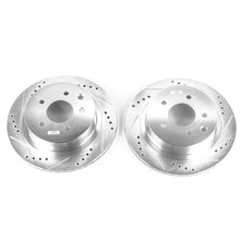 画像をギャラリービューアに読み込む, Power Stop 03-05 Infiniti G35 Rear Evolution Drilled &amp; Slotted Rotors - Pair