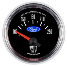 画像をギャラリービューアに読み込む, Autometer Ford 2-1/16in. 100F-250F Electric Water Temp Gauge