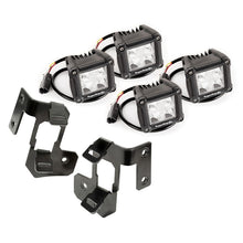 画像をギャラリービューアに読み込む, Rugged Ridge 07-18 Jeep Wrangler JK Black Dual Cube A-Pillar Light Mount Kit