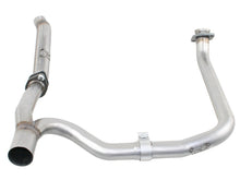画像をギャラリービューアに読み込む, aFe Twisted Steel Delete Down-Pipe and Y-Pipe 2 to 2-1/2in Alum Steel Exhaust 12-16 Jeep Wrangler