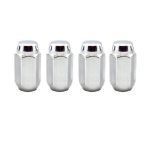 画像をギャラリービューアに読み込む, McGard Hex Lug Nut (Cone Seat) M14X1.5 / 22mm Hex / 1.635in. Length (4-Pack) - Chrome