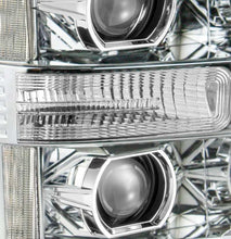 画像をギャラリービューアに読み込む, AlphaRex 11-16 Ford F-250 SD PRO-Series Projector Headlights Plank Style Design Chrome w/Seq Signal