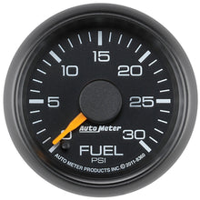 画像をギャラリービューアに読み込む, Autometer Factory Match Chevy 2-1/16in FSE 0-30 PSI Fuel Pressure Gauge