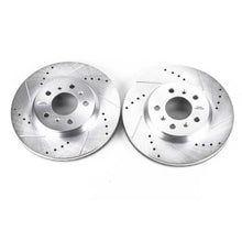 画像をギャラリービューアに読み込む, Power Stop 06-11 Buick Lucerne Front Evolution Drilled &amp; Slotted Rotors - Pair
