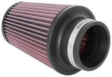 画像をギャラリービューアに読み込む, K&amp;N Universal Clamp-On Air Filter 3in Flange ID x 5in Base OD x 3.5in Top OD x 6in Height