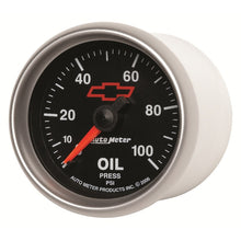 画像をギャラリービューアに読み込む, Autometer Sport-Comp II GM 52mm 0-100 PSI Mechanical Oil Pressure Gauge