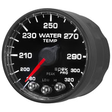 画像をギャラリービューアに読み込む, Autometer Spek-Pro - Nascar 2-1/16in Water Temp 180- 320F Bfb Ecu