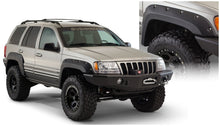 画像をギャラリービューアに読み込む, Bushwacker 99-04 Jeep Grand Cherokee Cutout Style Flares 4pc - Black