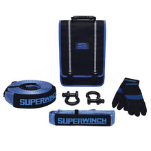 画像をギャラリービューアに読み込む, Superwinch Getaway Recovery Kit (Incl. Bow Shackles/Tree Trunk Protec/Recovery Strap/Gloves/Bag)