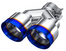 画像をギャラリービューアに読み込む, MBRP Burnt End Tip 2.5 ID Dual 4 OD Out 9.55 length Single wall 304 Stainless Steel Pass Side